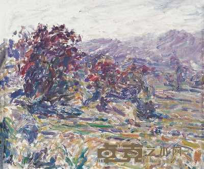李建民 2001年作 皖南秋色 45×54cm